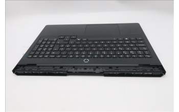 Lenovo 5CB1T10091 C-Cover with keyboard, Belgian, RGB Backlight, UK