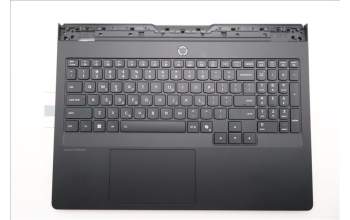 Lenovo 5CB1T18040 C-Cover with keyboard, Greek, RGB Backlight, US