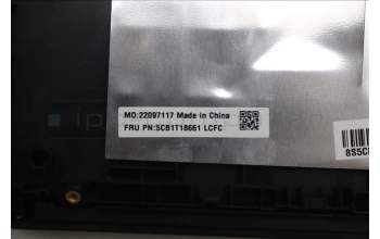 Lenovo 5CB1T18661 C-Cover with keyboard, UK English, Eclipse Black , RGB Backlight, UK