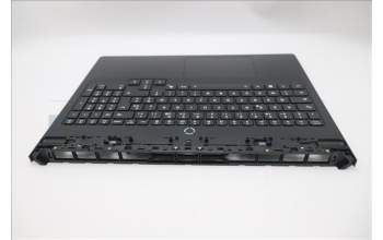 Lenovo 5CB1T18662 C-Cover with keyboard, French, Eclipse Black , RGB Backlight, US
