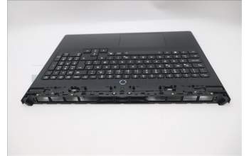 Lenovo 5CB1T18668 C-Cover with keyboard, Icelandic, Eclipse Black , RGB Backlight, UK