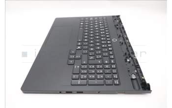 Lenovo 5CB1T18677 C-Cover with keyboard, Spanish, Eclipse Black , RGB Backlight, UK