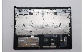 Lenovo 5CB1T18678 C-Cover with keyboard, Switzerland, Eclipse Black , RGB Backlight, UK