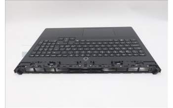 Lenovo 5CB1T18678 C-Cover with keyboard, Switzerland, Eclipse Black , RGB Backlight, UK