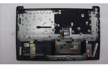 Lenovo 5CB1T18687 C-Cover with keyboard, Belgian, Luna Grey, Backlight, UK