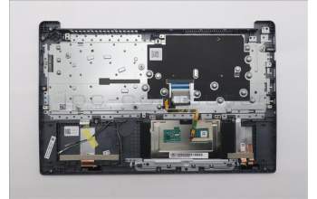 Lenovo 5CB1T18692 C-Cover with keyboard, US English Euro, Luna Grey, Backlight, US