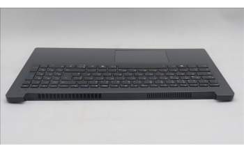 Lenovo 5CB1T18696 C-Cover with keyboard, German, Luna Grey, Backlight, UK
