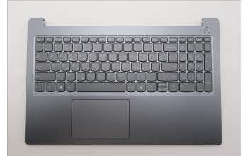 Lenovo 5CB1T18697 C-Cover with keyboard, Greek, Luna Grey, Backlight, US