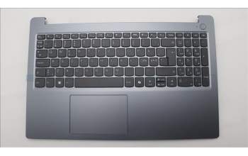 Lenovo 5CB1T50285 C-Cover with keyboard, Nordic, Luna Grey, Non-Backlight, UK