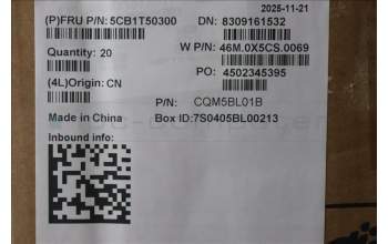 Lenovo 5CB1T50300 Lower Case, 21UY, PL, Arctic Grey