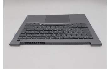 Lenovo 5CB1T52998 C-Cover with keyboard, Bulgarian, Arctic Grey, Backlight, UK