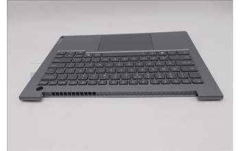 Lenovo 5CB1T53001 C-Cover with keyboard, US English Euro, Arctic Grey, Backlight, US