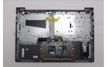 Lenovo 5CB1T53008 C-Cover with keyboard, Hungarian, Arctic Grey, Backlight, UK