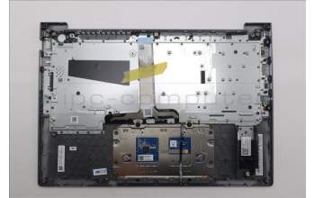 Lenovo 5CB1T53023 C-Cover with keyboard, UK English, Arctic Grey, Backlight, UK