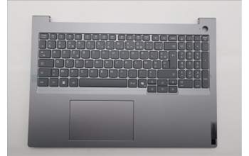 Lenovo 5CB1T53907 C-Cover with keyboard, French, Arctic Grey, Non-Backlight, US