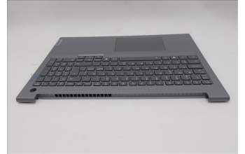 Lenovo 5CB1T57613 C-Cover with keyboard, Nordic, Arctic Grey, Backlight, UK