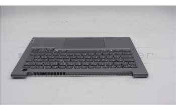 Lenovo 5CB1T57677 C-Cover with keyboard, French, Arctic Grey, Backlight, US