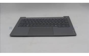 Lenovo 5CB1T64300 C-Cover with keyboard, UK English, Arctic Grey, Backlight, UK