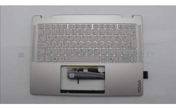 Lenovo 5CB1U62477 C-Cover with keyboard, Slovenian, Seashell, Non-FingerPrint, UK