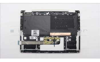 Lenovo 5CB1U62485 C-Cover with keyboard, English, Seashell, Non-FingerPrint, US