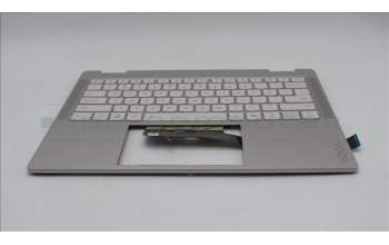 Lenovo 5CB1U62485 C-Cover with keyboard, English, Seashell, Non-FingerPrint, US