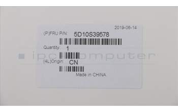 Lenovo 5D10S39578 Lenovo LCD Module,15.6\",FHD,Non_Touch,Anti-Glare,IPS