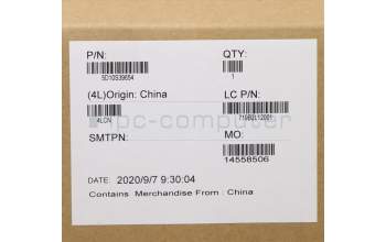 Lenovo 5D10S39654 Lenovo LCD Module,13.3\",WXGA,Non-Touch,Anti-Glare,300nit,100% SRGB