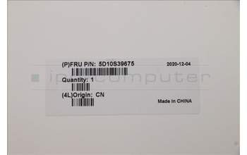 Lenovo 5D10S39675 LCD MODULE H 82CU
