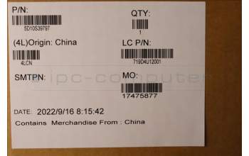 Lenovo 5D10S39797 DISPLAY LCD Module L 82SX AUO