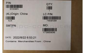 Lenovo 5D10S39874 Lenovo LCD Module,14\",WQXGA+,Non-Touch,Anti-Glare,OLED,400nit