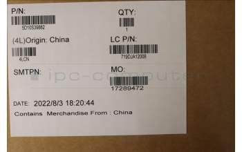 Lenovo 5D10S39882 DISPLAY LCD Module L82TK_Touch