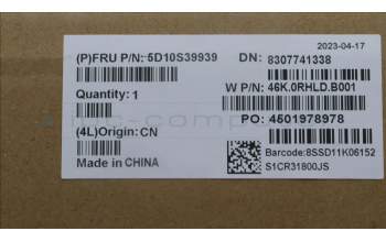 Lenovo 5D10S39939 Lenovo LCD Module,14\",WUXGA,Touch,Glare,OLED,400nit,100%DCI-P3