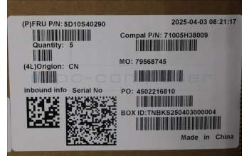 Lenovo 5D10S40290 Lenovo LCD Module, 14\", 2.8K, Touch, Glare, Anti-smudge, OLED, 500nit, 100%DCI-P3, Tidal Teal, Color Calibration