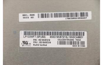 Lenovo 5D10V07219 LGD 13.3\" FHD IPS 2.4t PCB shrink panel