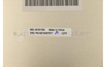 Lenovo 5D10Z57077 Lenovo LCD Module, 15.6\", FHD, Non-Touch, Anti-Glare, IPS, 300nit, Colour Calibration