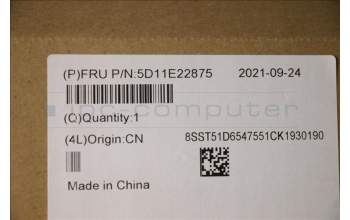 Lenovo 5D11E22875 DISPLAY LCD MODULE C82L7 Laibao+BOE 2.2K