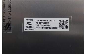 Lenovo 5D11M23367 Lenovo DISPLAY,13.3\",WUXGA,Non-Touch,Anti-Glare,IPS,300nit,45%NTSC