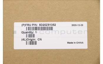 Lenovo 5D20Z51352 Externe Tastatur, Docking, Tschechisch/Slowakisch, Schiefergrau, Hintergrundbeleuchtung