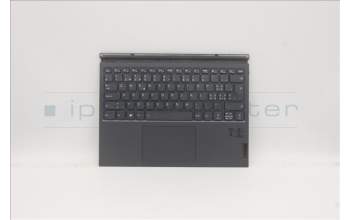 Lenovo 5D20Z51413 Keyboard External, Docking, Swiss, Slate Grey, Backlight