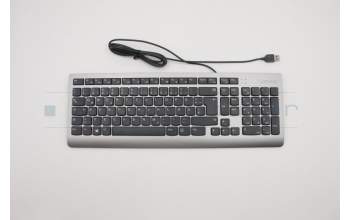 Lenovo 5D50U84390 Keyboard External,USB,German,Grey