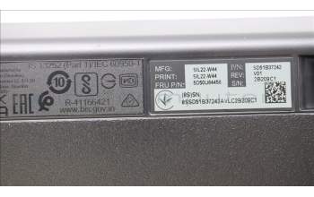 Lenovo 5D50U84458 Keyboard External,USB,Norwegian,Black,Non_Backlight