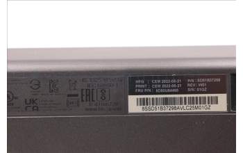 Lenovo 5D50U84466 Keyboard External,USB,Swedish/Finnish,Black,Non_Backlight