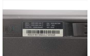 Lenovo 5D50U84467 Keyboard External,USB,Swiss French/German,Black,Non_Backlight