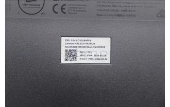 Lenovo 5D50U84553 Keyboard External, USB, Greek, Black