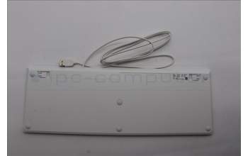 Lenovo 5D50U84557 Keyboard External,USB,USA English,White