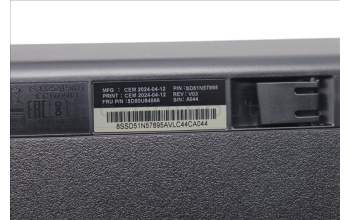 Lenovo 5D50U84566 Keyboard External,USB,USA English,Black