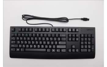 Lenovo 5D50U84617 AI Keyboard External,USB,Ukraine,Black