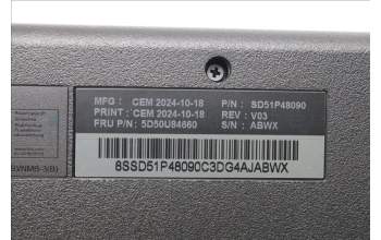 Lenovo 5D50U84660 AI Keyboard External,USB,Estonian,Black