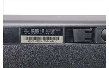 Lenovo 5D50U84711 AI Keyboard External,USB,Ukrainian,Black