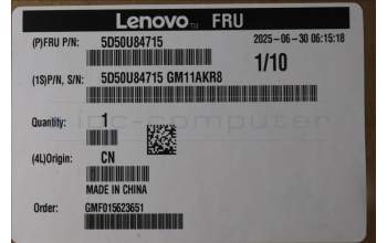 Lenovo 5D50U84715 AI Keyboard External,USB,Brazil Portuguese,Black